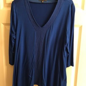 Royal blue Swing top